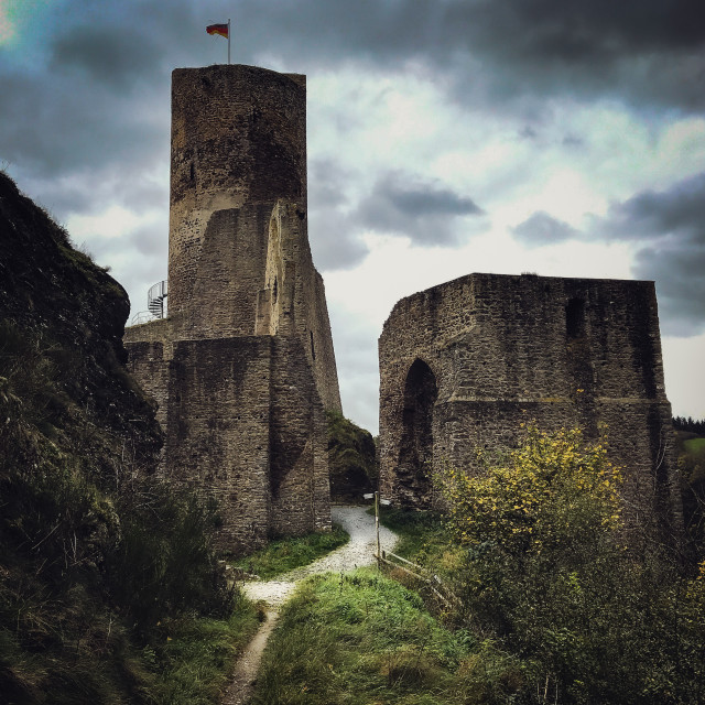 "Löwenburg Monreal" stock image