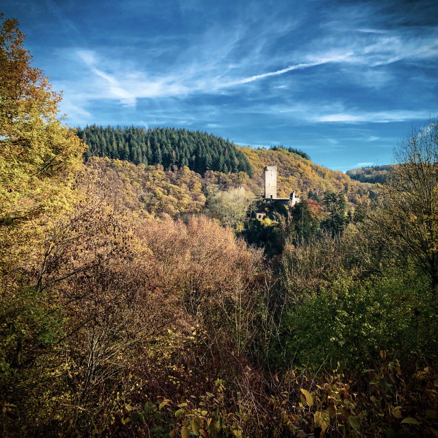 "Manderscheider Burgen" stock image