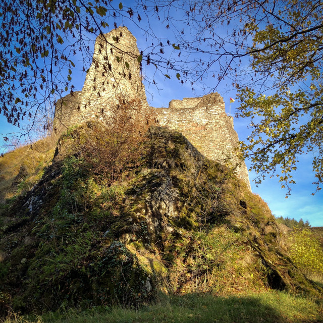 "Oberburg Manderscheid" stock image