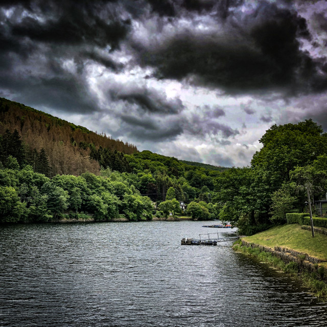 "Obersee (Rur)" stock image