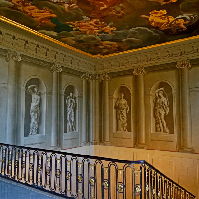 "chateau Borely - 2nd floor" by Amit Mendelsohn - $49.60 "chateau Borely - 2nd floor" stock image