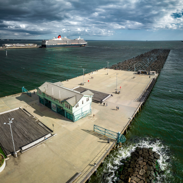 "Princes Pier" stock image