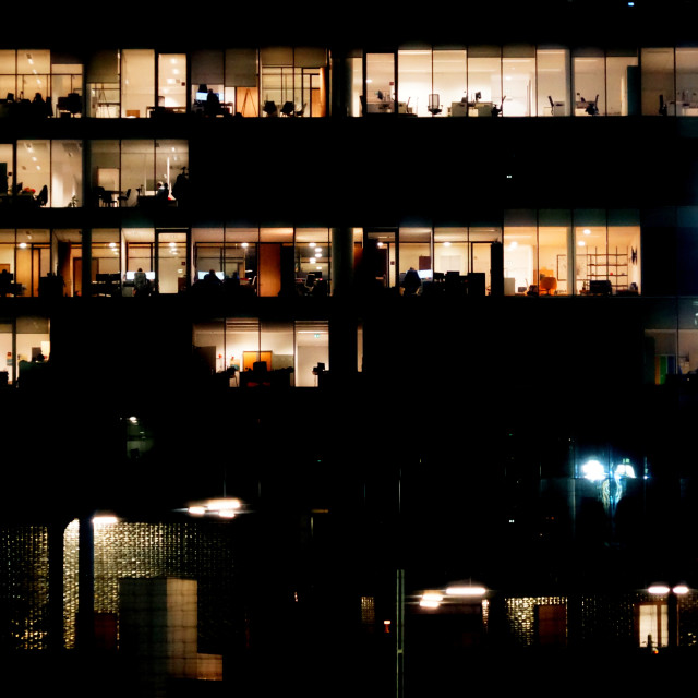 "Offices" by Amit Mendelsohn - $49.60 "Offices" stock image