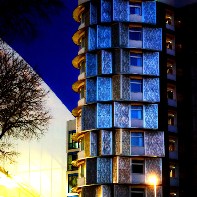 "a building" by Amit Mendelsohn - $49.60 "a building" stock image