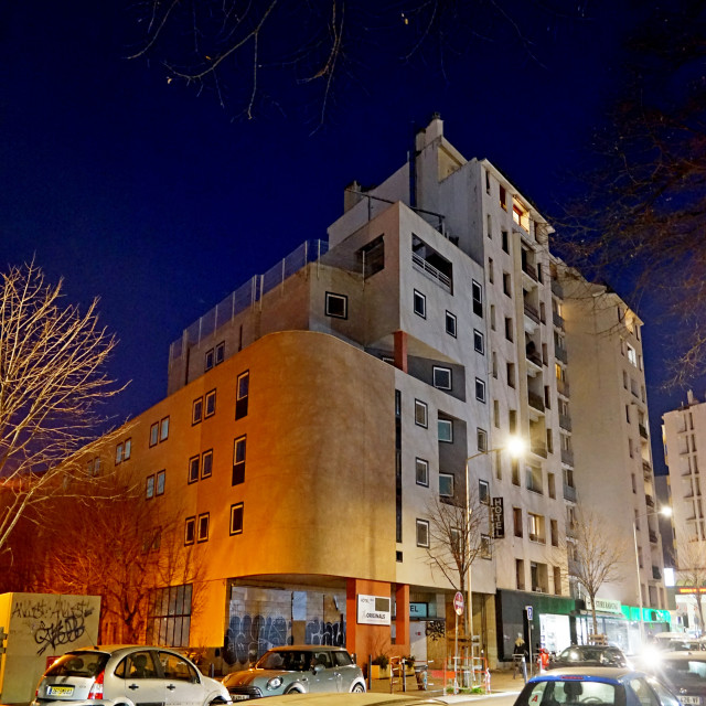 "A building" by Amit Mendelsohn - $49.60 "A building" stock image