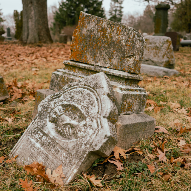 "Gravestone" by BTG Photographer - $4.94 "Gravestone" stock image