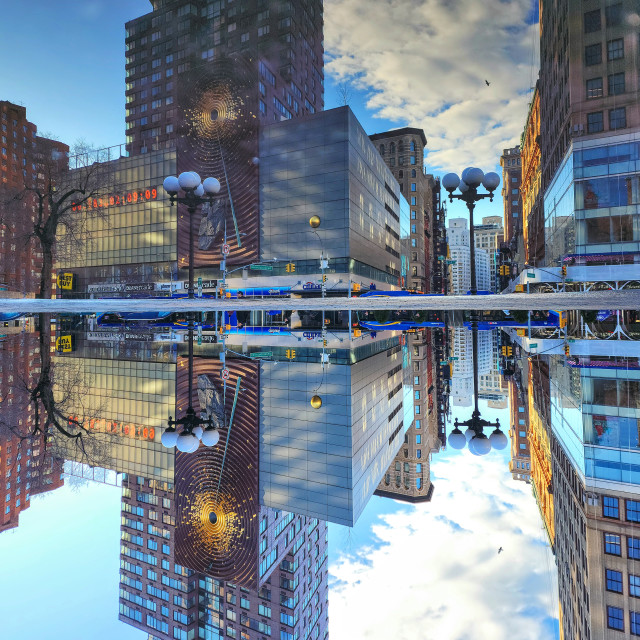 "Union Square Magic" by Nancy E Hightower - $55.80 "Union Square Magic" stock image