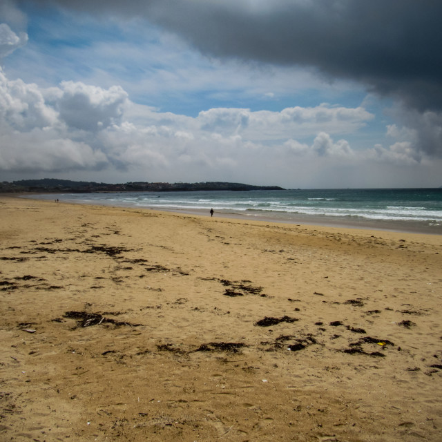 "Praia da Lanzada" stock image