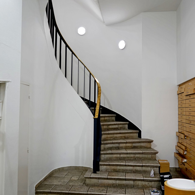 "spiral steps" by Amit Mendelsohn - $49.60 "spiral steps" stock image