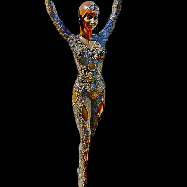 "art deco statue" stock image