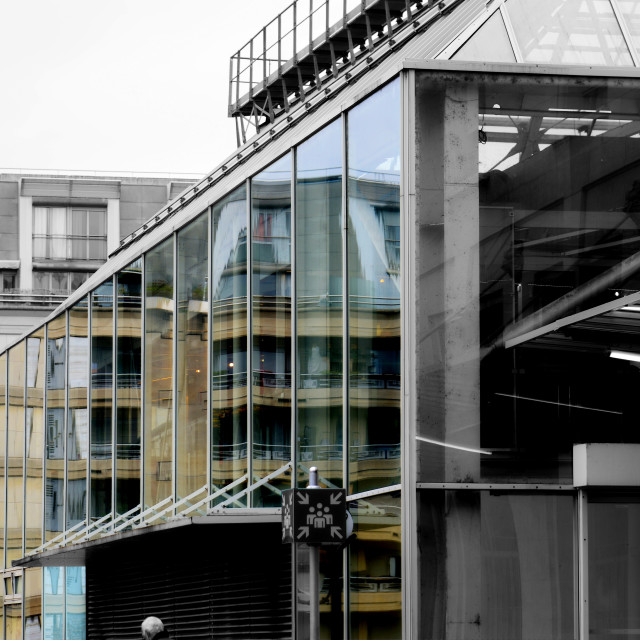 "reflecting architecture" by Amit Mendelsohn - $49.60 "reflecting architecture" stock image
