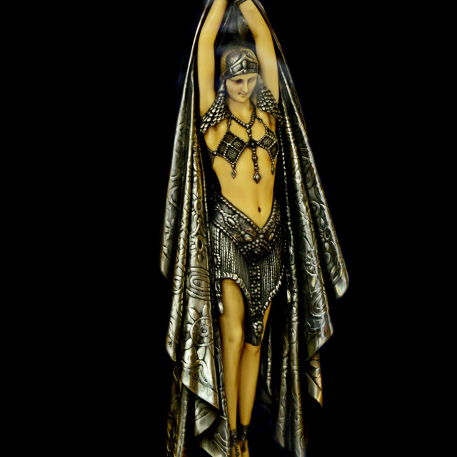 "an art deco statue" by Amit Mendelsohn - $49.60 "an art deco statue" stock image