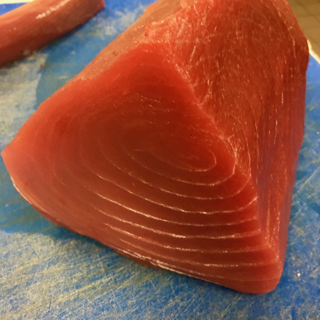 "Fresh Ahi Tuna- Food Series" by Aaron M Thompson PHOTO - $25.11 "Fresh Ahi Tuna- Food Series" stock image