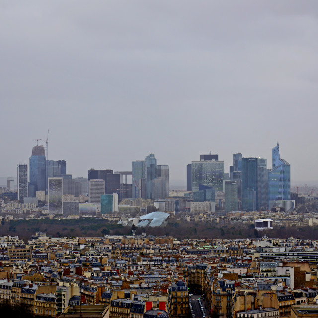 "La defence - paris" stock image