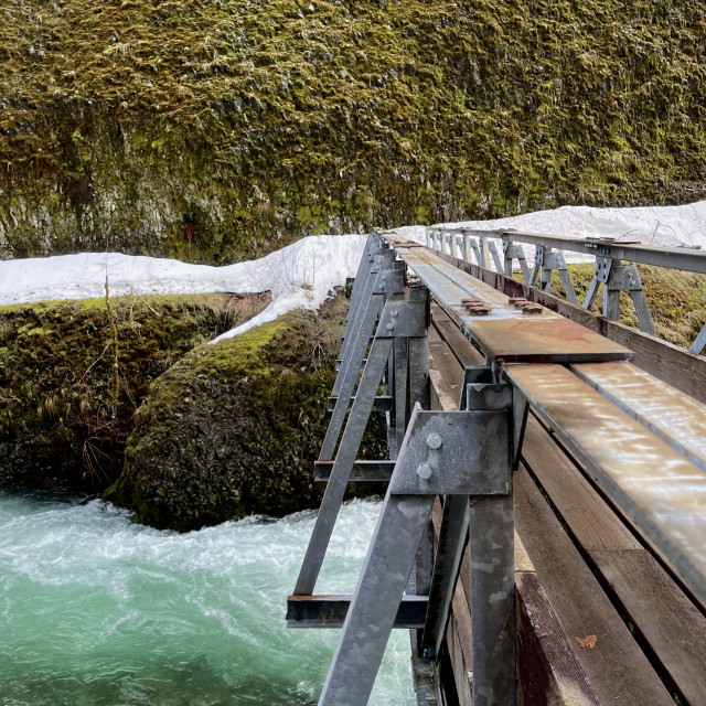 "Water Under the Bridge" stock image