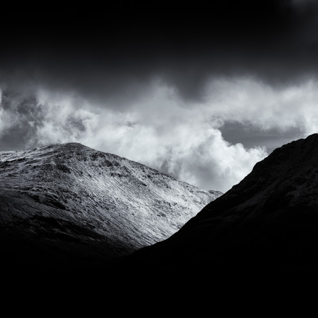 "Scottish Mountains" stock image