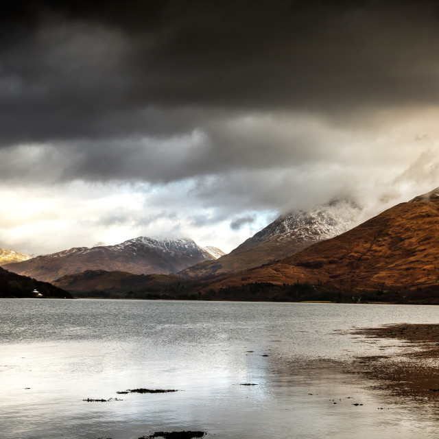 "The Highlands of Scotland" stock image