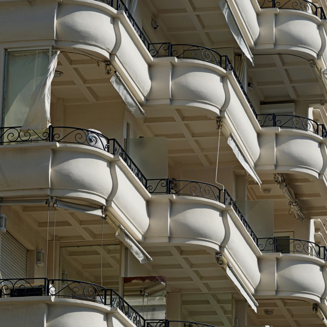 "Art deco building - Cannes" by Amit Mendelsohn - $48.98 "Art deco building - Cannes" stock image