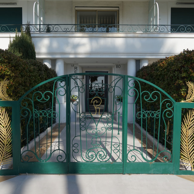 "Art deco building - Cannes" by Amit Mendelsohn - $48.98 "Art deco building - Cannes" stock image