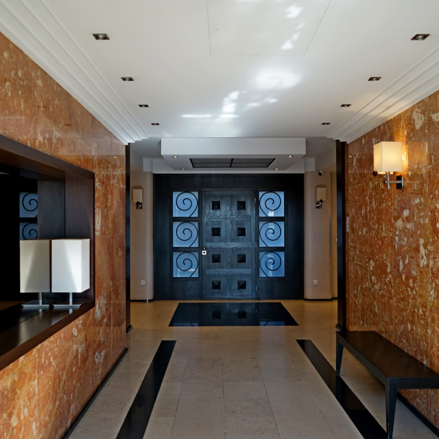 "art deco entrance - cannes" by Amit Mendelsohn - $48.98 "art deco entrance - cannes" stock image