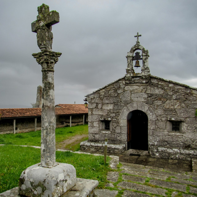 "Romanesque chapel" stock image