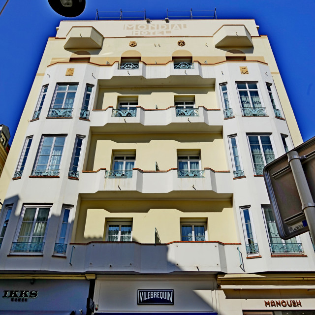 "Hotel Mondial - Cannes" by Amit Mendelsohn - $48.98 "Hotel Mondial - Cannes" stock image