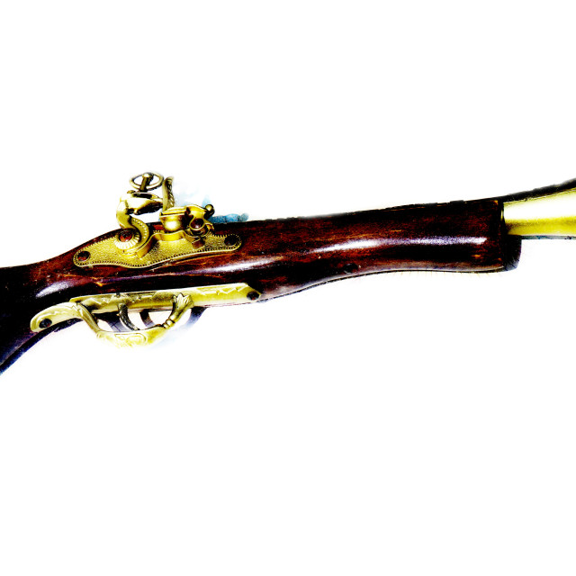 "An old pistol" by Amit Mendelsohn - $48.98 "An old pistol" stock image