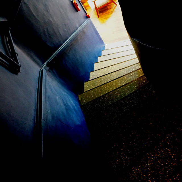 "down the steps" by Amit Mendelsohn - $48.98 "down the steps" stock image