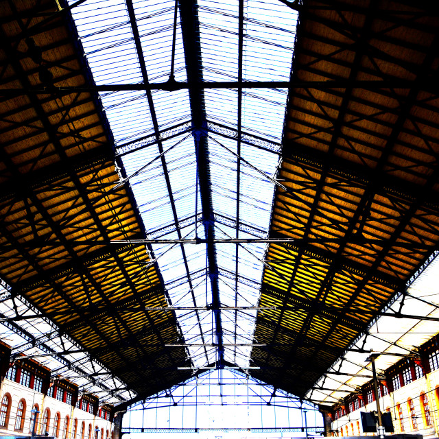 "St Charles train station main hall" by Amit Mendelsohn - $48.98 "St Charles train station main hall" stock image