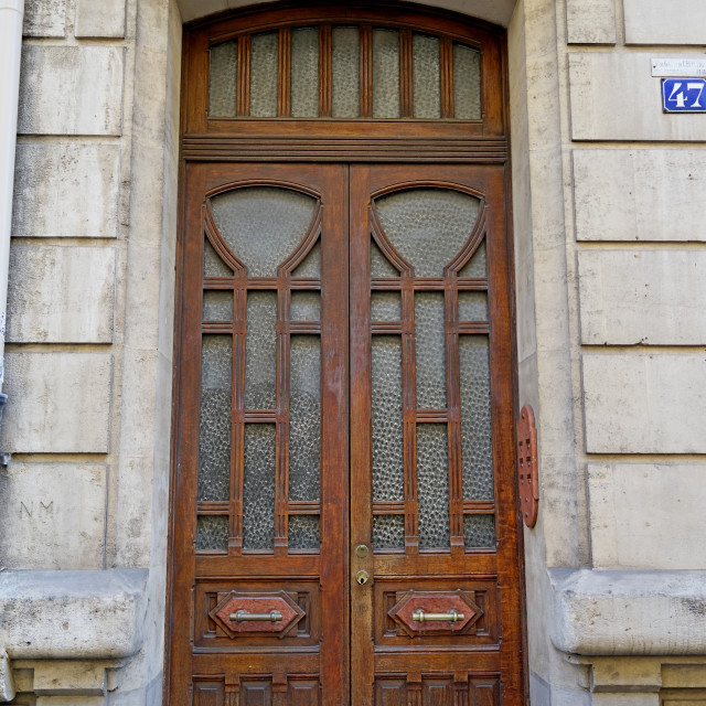 "Art deco door" by Amit Mendelsohn - $48.98 "Art deco door" stock image