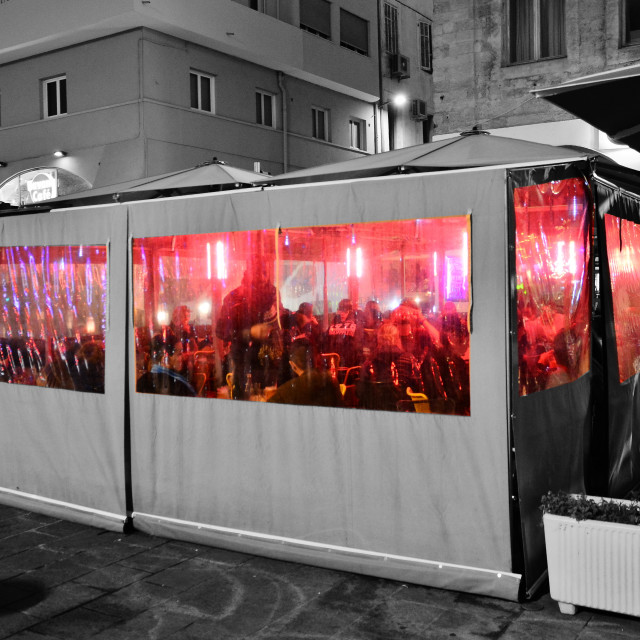 "A veranda of a restaurant" by Amit Mendelsohn - $48.98 "A veranda of a restaurant" stock image