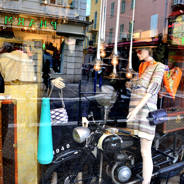 "Reflective vitrine" by Amit Mendelsohn - $48.98 "Reflective vitrine" stock image