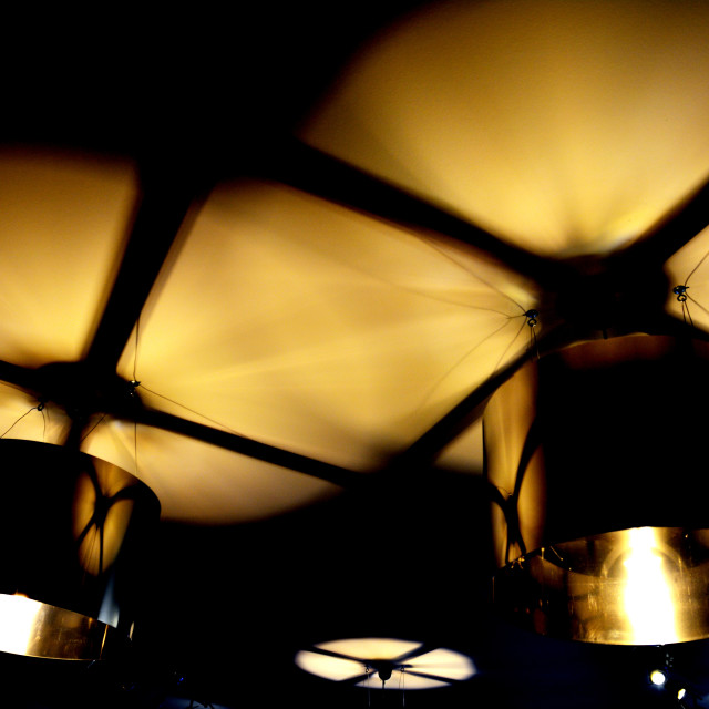 "Ceiling light and it's shadows" by Amit Mendelsohn - $48.98 "Ceiling light and it's shadows" stock image