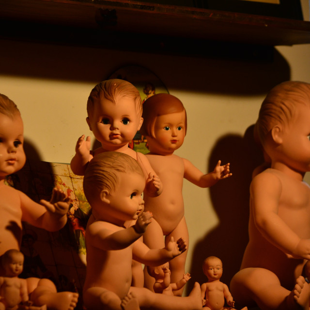 "Dolls of babies" by Amit Mendelsohn - $49.05 "Dolls of babies" stock image