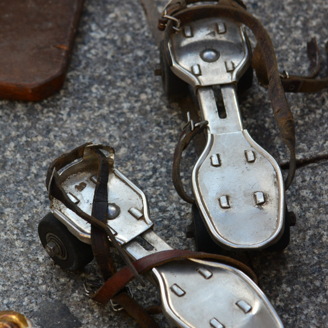 "Skates" by Amit Mendelsohn - $49.05 "Skates" stock image