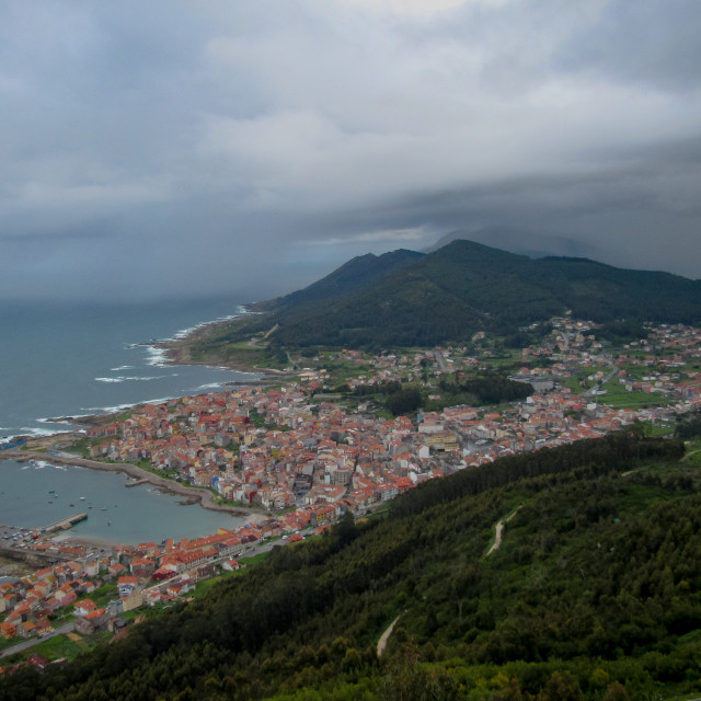 "A Guarda, Galicia" stock image