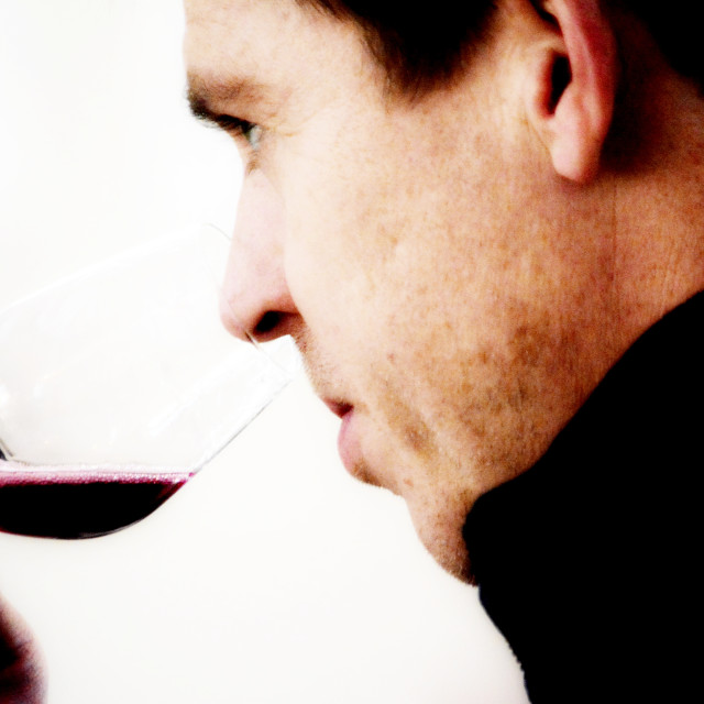 "wine taster" by Amit Mendelsohn - $49.05 "wine taster" stock image