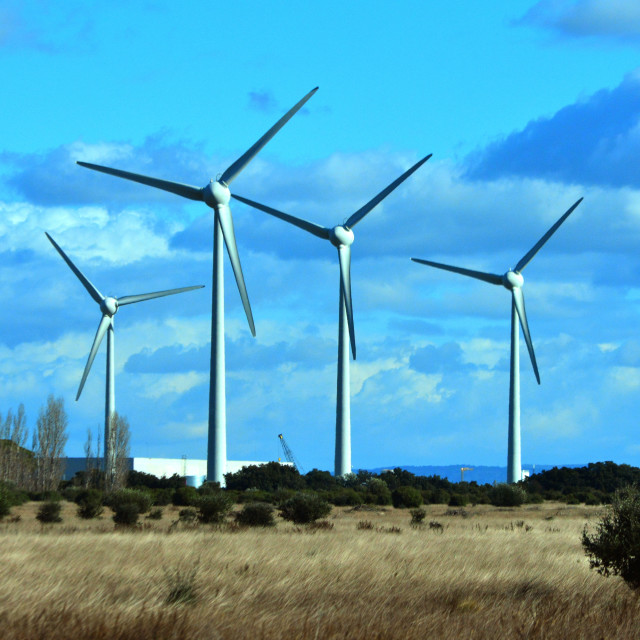 "Wind turbines" by Amit Mendelsohn - $49.05 "Wind turbines" stock image
