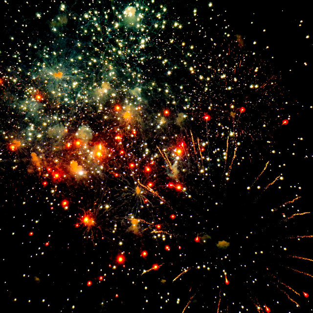 "fireworks" by Amit Mendelsohn - $49.05 "fireworks" stock image