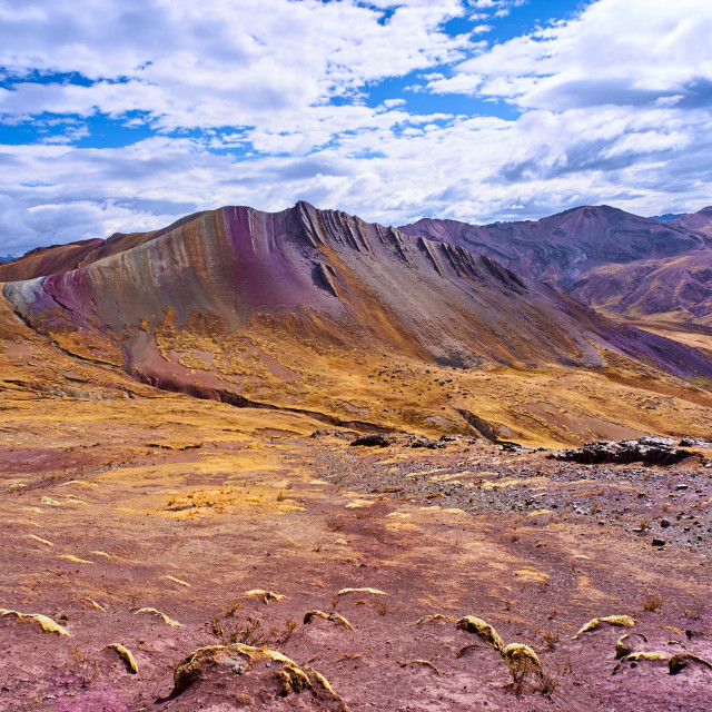 "Montaña 7 Colores" stock image