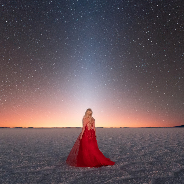 "The Zodiacal Light, Salar de Uyuni, Bolivia" by Kat Lawman - $37.04 "The Zodiacal Light, Salar de Uyuni, Bolivia" stock image
