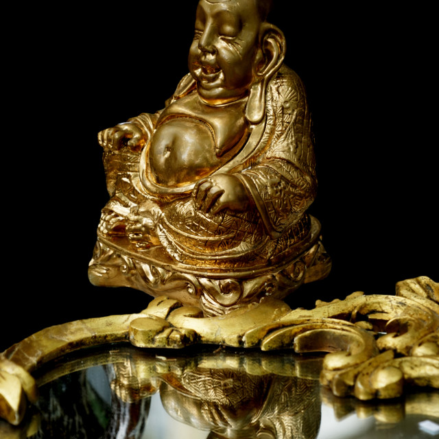 "golden buddha" by Amit Mendelsohn - $49.80 "golden buddha" stock image