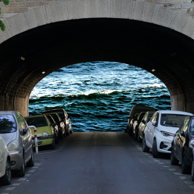 "tsunami" by Amit Mendelsohn - $49.42 "tsunami" stock image