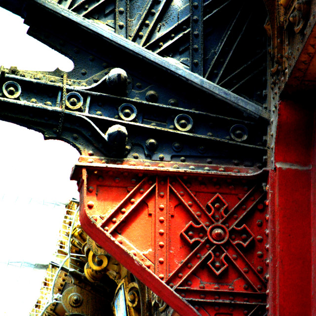 "colourful metal construction" by Amit Mendelsohn - $49.42 "colourful metal construction" stock image