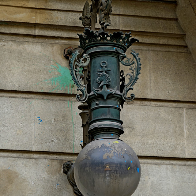 "An art nouveau lamp" by Amit Mendelsohn - $49.42 "An art nouveau lamp" stock image
