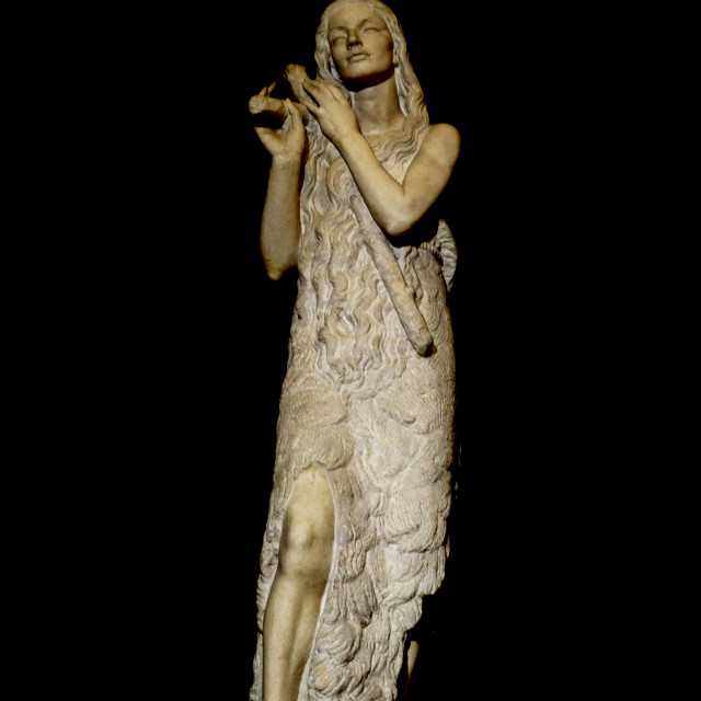 "the Statue of sainte Marie Madeleine" by Amit Mendelsohn - $49.42 "the Statue of sainte Marie Madeleine" stock image