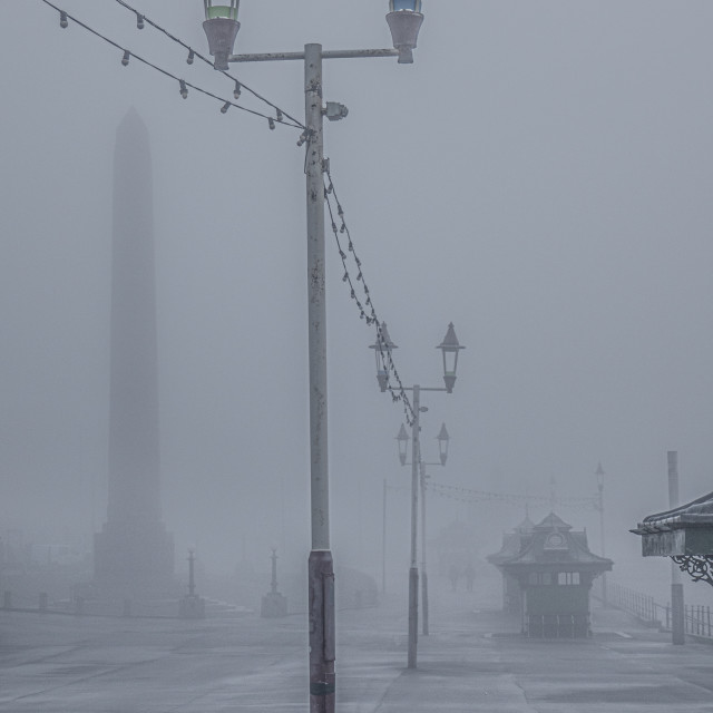 "Blackpool in the fog" by Barry Gore - $12.55 "Blackpool in the fog" stock image