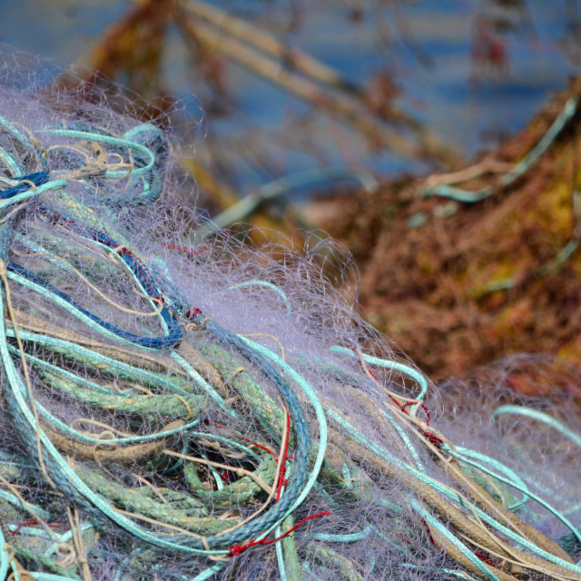 "fishermen nets" by Amit Mendelsohn - $49.42 "fishermen nets" stock image