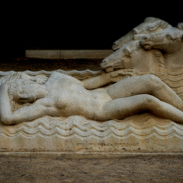 "an art deco statue" by Amit Mendelsohn - $49.42 "an art deco statue" stock image