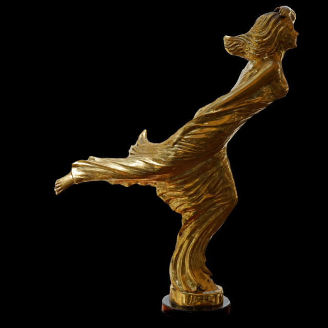 "an art deco statue" by Amit Mendelsohn - $49.42 "an art deco statue" stock image